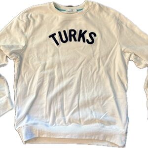 Okaicos White TURKS Sweatshirt